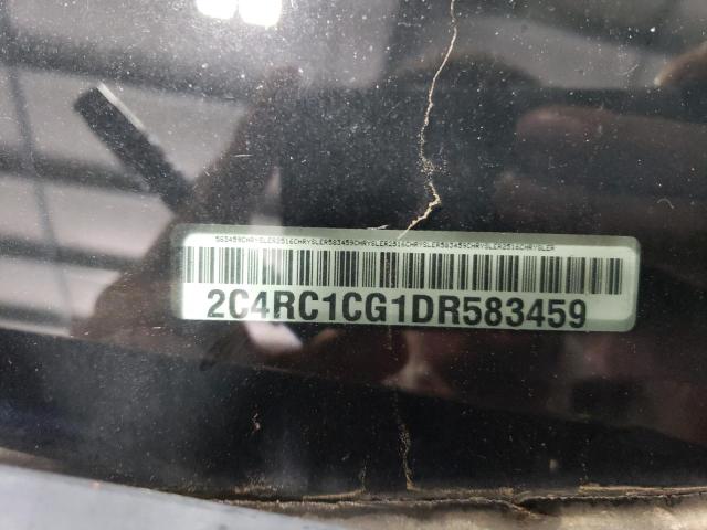 2C4RC1CG1DR583459 - 2013 CHRYSLER TOWN & COU TOURING L BURGUNDY photo 13