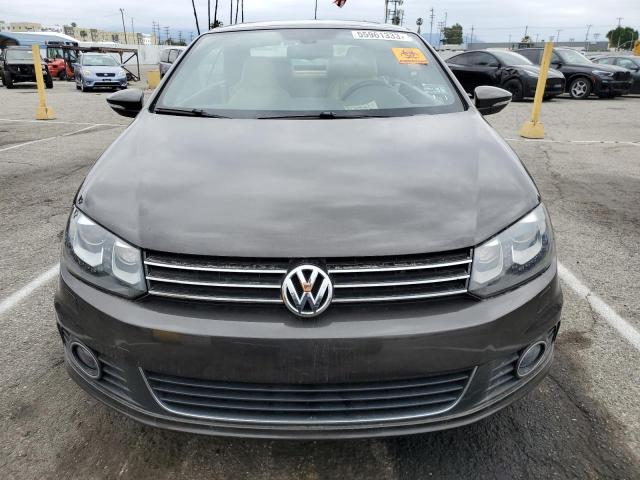 WVWFW8AH6EV007282 - 2014 VOLKSWAGEN EOS LUX GRAY photo 5