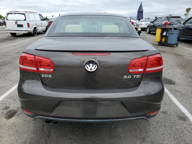 WVWFW8AH6EV007282 - 2014 VOLKSWAGEN EOS LUX GRAY photo 6