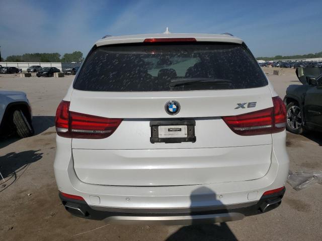 5UXKR0C55J0Y01626 - 2018 BMW X5 XDRIVE35I WHITE photo 6