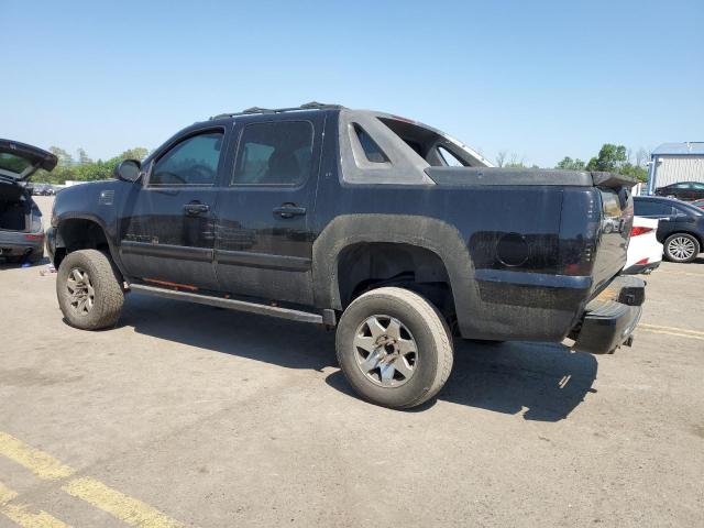 3GNFK12317G144381 - 2007 CHEVROLET AVALANCHE K1500 BLACK photo 2