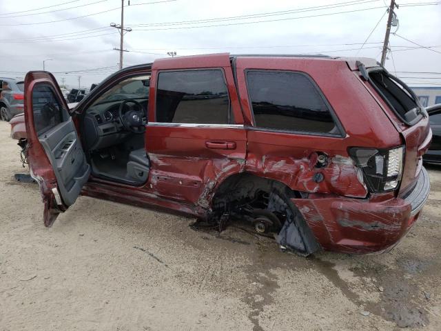 1J8HR78347C503824 - 2007 JEEP GRAND CHER SRT-8 BURGUNDY photo 2