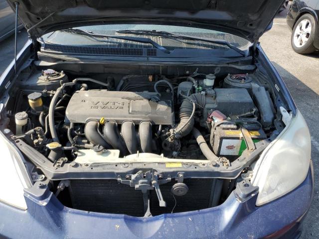 2T1KR32E03C057477 - 2003 TOYOTA COROLLA MA XR BLUE photo 11
