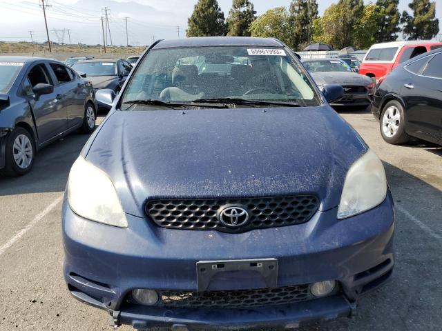2T1KR32E03C057477 - 2003 TOYOTA COROLLA MA XR BLUE photo 5