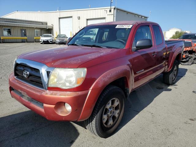5TETU62N25Z101741 - 2005 TOYOTA TACOMA PRERUNNER ACCESS CAB RED photo 1