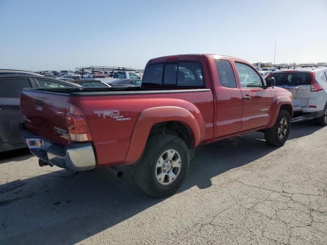 5TETU62N25Z101741 - 2005 TOYOTA TACOMA PRERUNNER ACCESS CAB RED photo 3