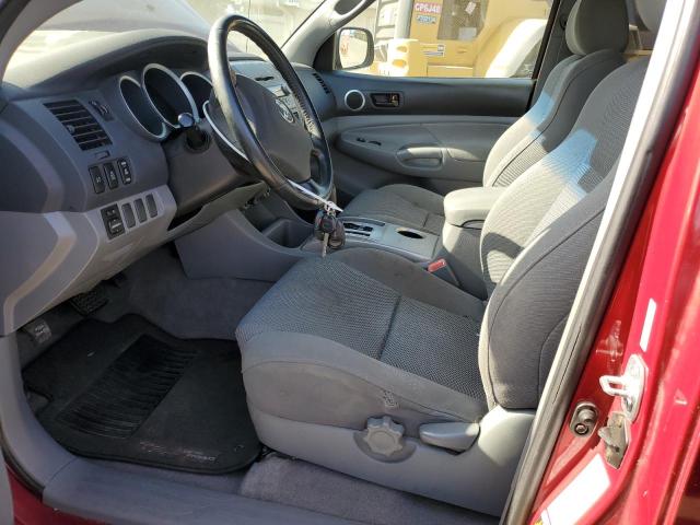 5TETU62N25Z101741 - 2005 TOYOTA TACOMA PRERUNNER ACCESS CAB RED photo 7