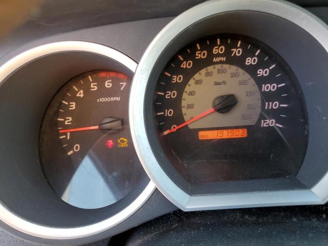 5TETU62N25Z101741 - 2005 TOYOTA TACOMA PRERUNNER ACCESS CAB RED photo 9