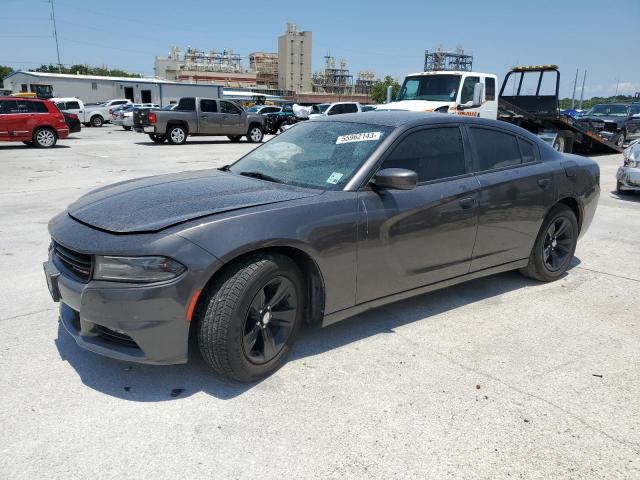 2C3CDXHG5JH124973 - 2018 DODGE CHARGER SXT PLUS GRAY photo 1