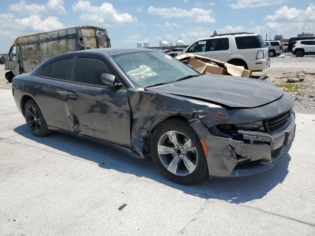 2C3CDXHG5JH124973 - 2018 DODGE CHARGER SXT PLUS GRAY photo 4