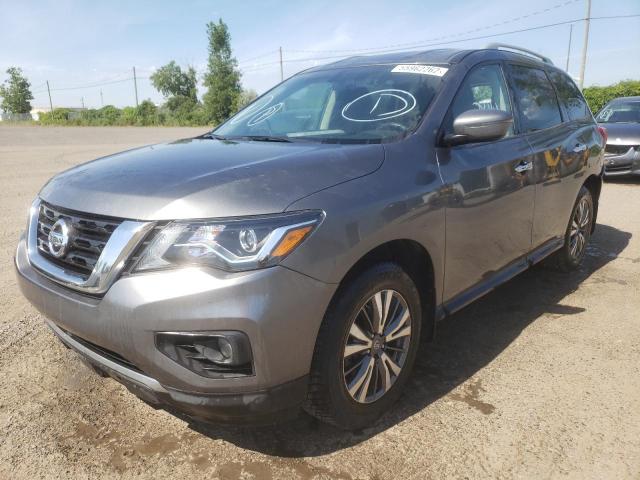 5N1DR2MMXKC586462 - 2019 NISSAN PATHFINDER S Темно-сірий фото 2