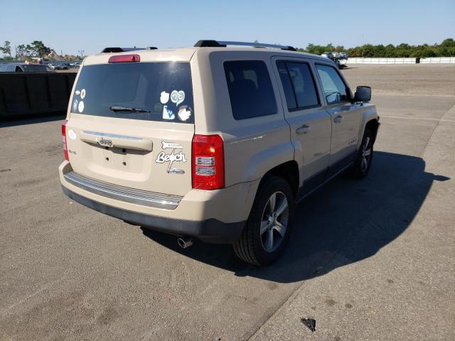 1C4NJRFB8HD109990 - 2017 JEEP PATRIOT LATITUDE CREAM photo 4