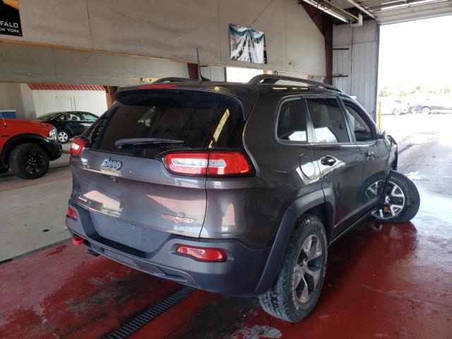 1C4PJMBB0HW519690 - 2017 JEEP CHEROKEE TRAILHAWK 石墨色 照片 4