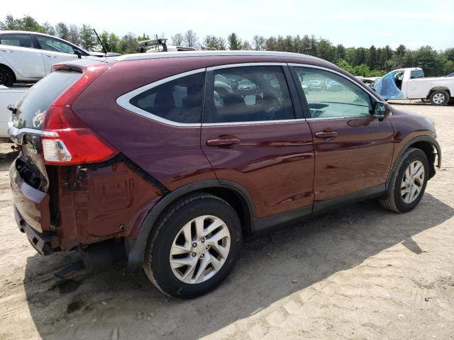 2HKRM4H77GH674812 - 2016 HONDA CR-V EXL MAROON photo 3