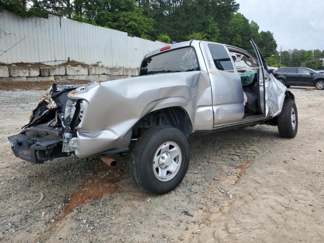 5TFRX5GN4HX100820 - 2017 TOYOTA TACOMA ACCESS CAB ვერცხლისფერი ფოტო 3