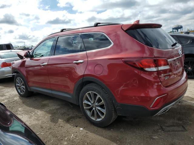 KM8SMDHFXHU175840 - 2017 HYUNDAI SANTA FE SE RED photo 2