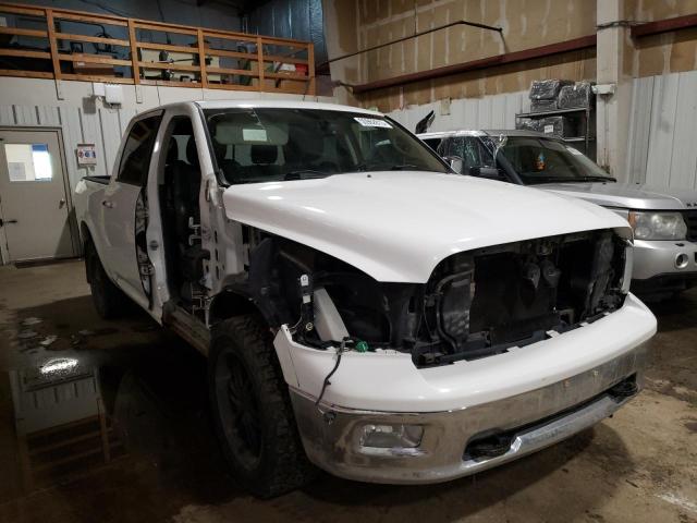 1C6RD7NT9CS307836 - 2012 DODGE RAM 1500 LARAMIE WHITE photo 4