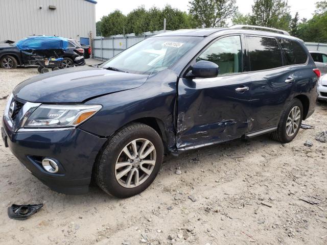 5N1AR2MM5GC640826 - 2016 NISSAN PATHFINDER S BLUE photo 1