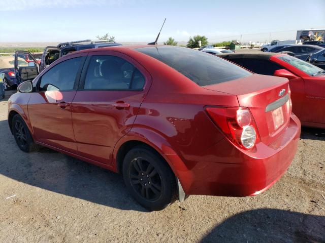 1G1JB5SH5C4222621 - 2012 CHEVROLET SONIC LS 红色 照片 2