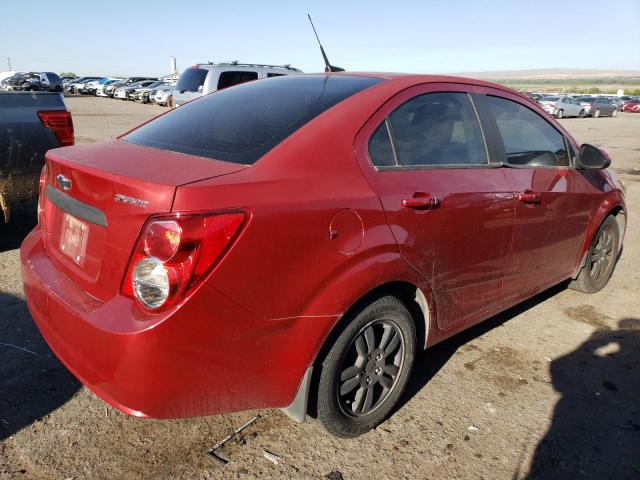 1G1JB5SH5C4222621 - 2012 CHEVROLET SONIC LS 红色 照片 3