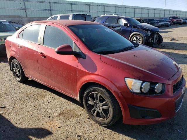 1G1JB5SH5C4222621 - 2012 CHEVROLET SONIC LS 红色 照片 4