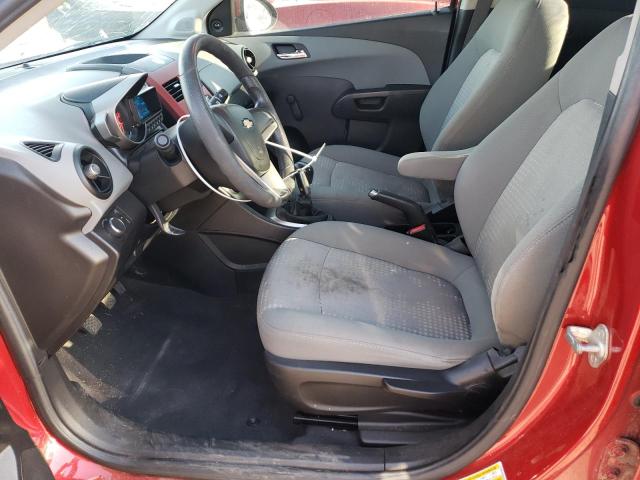 1G1JB5SH5C4222621 - 2012 CHEVROLET SONIC LS 红色 照片 7