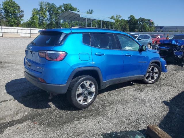 3C4NJCCB0KT675984 - 2019 JEEP COMPASS LIMITED أزرق صورة 3