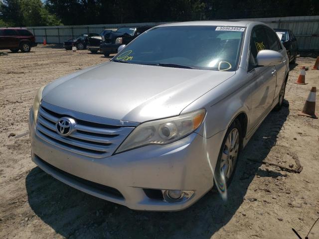 4T1BK3DB0BU394977 - 2011 TOYOTA AVALON BASE SILVER photo 2