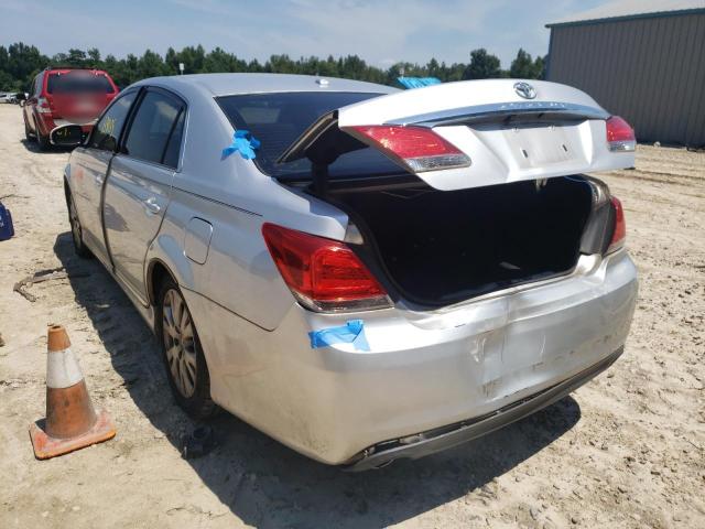 4T1BK3DB0BU394977 - 2011 TOYOTA AVALON BASE 银色 照片 3