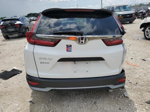 5J6RW1H23LA008748 - 2020 HONDA CR-V LX WHITE photo 6