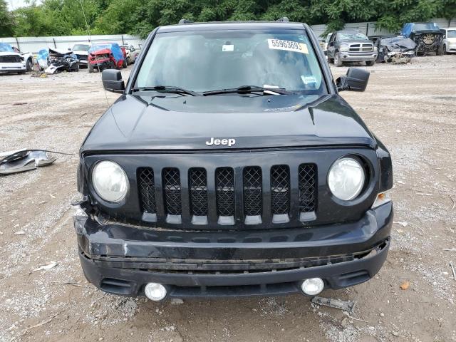 1C4NJRFB1ED653212 - 2014 JEEP PATRIOT LATITUDE BLACK photo 5