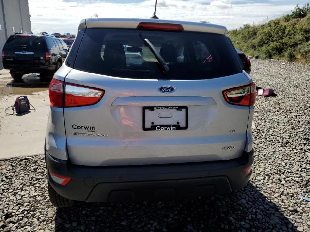 MAJ6S3GL7KC298754 - 2019 FORD ECOSPORT SE Plata foto 6