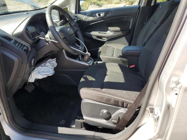 MAJ6S3GL7KC298754 - 2019 FORD ECOSPORT SE Plata foto 7