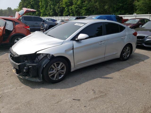 5NPD84LF9JH312159 - 2018 HYUNDAI ELANTRA SEL SILVER photo 1