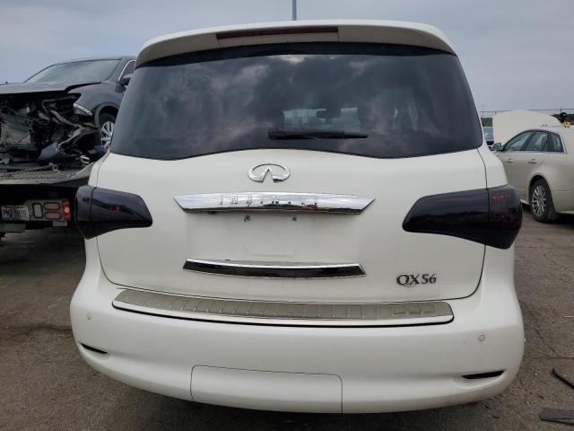 JN8AZ2NE6C9017688 - 2012 INFINITI QX56 WHITE photo 6