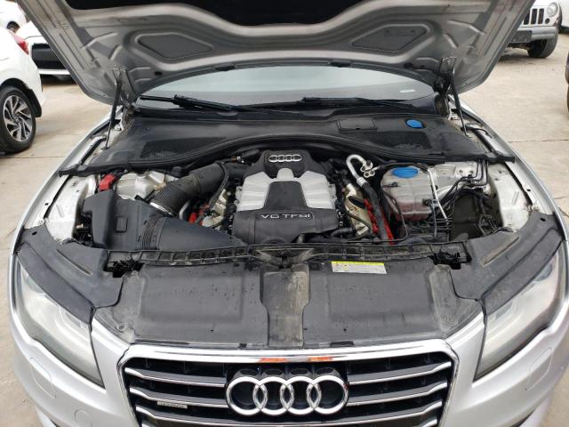 WAU2GAFC9DN073479 - 2013 AUDI A7 PRESTIGE SILVER photo 11