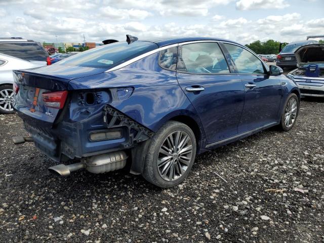 5XXGV4L26JG188852 - 2018 KIA OPTIMA SXL BLUE photo 3