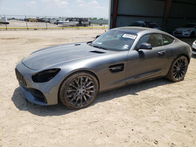 WDDYJ7JAXJA019270 - 2018 MERCEDES-BENZ AMG GT S GRAY photo 1