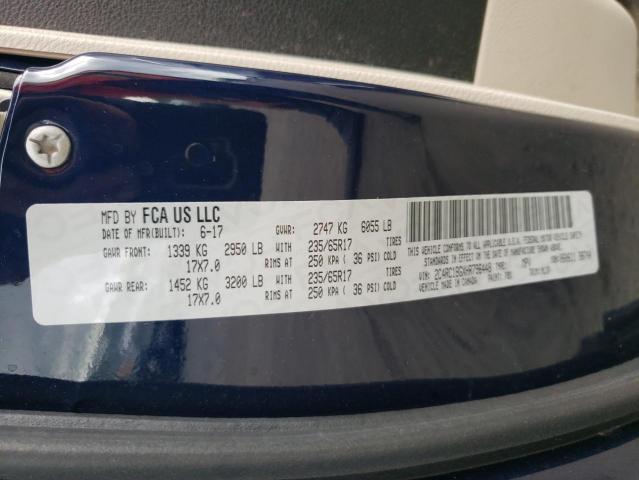 2C4RC1BGXHR796448 - 2017 CHRYSLER PACIFICA TOURING L 蓝色 照片 13