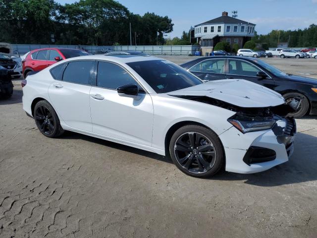 19UUB6F50MA006061 - 2021 ACURA TLX TECH A WHITE photo 4