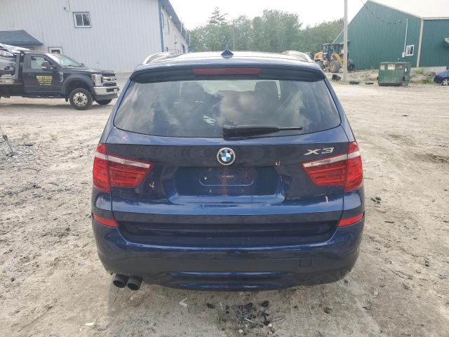 5UXWX7C55F0K35197 - 2015 BMW X3 XDRIVE35I BLUE photo 6