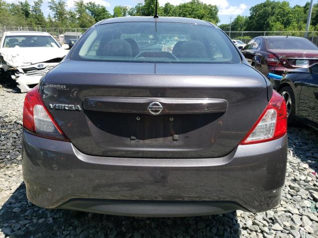 3N1CN7AP9FL915494 - 2015 NISSAN VERSA S GRAY photo 6