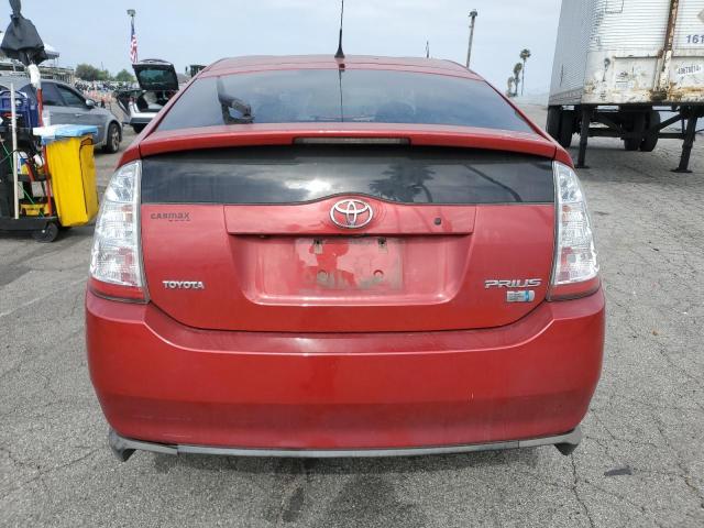 JTDKB20U587699159 - 2008 TOYOTA PRIUS RED photo 6