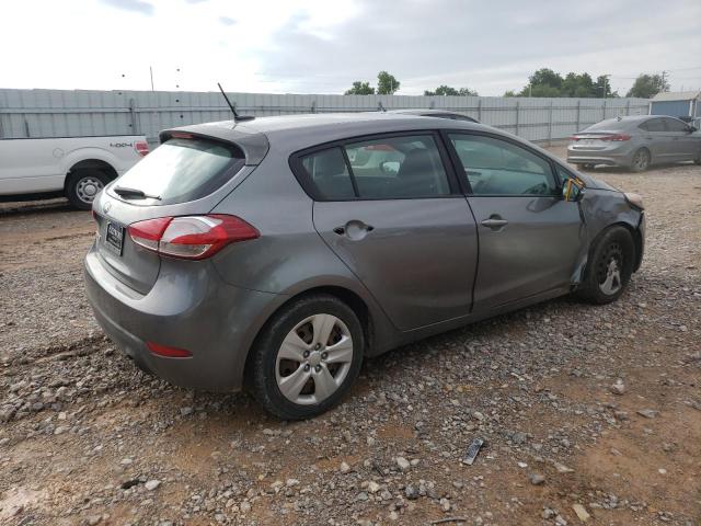 KNAFK5A87G5576765 - 2016 KIA FORTE LX GRAY photo 3