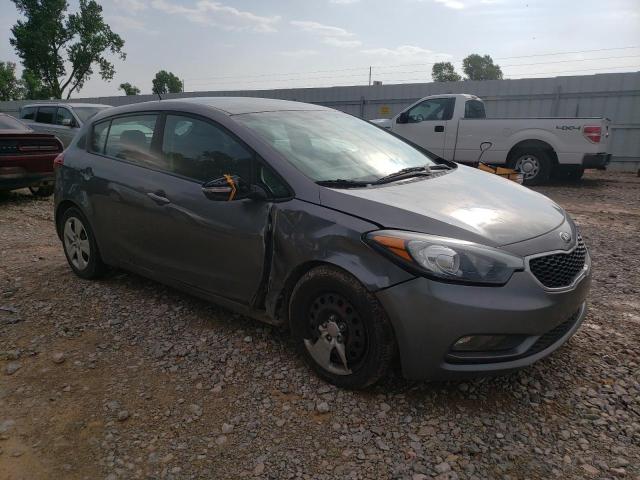 KNAFK5A87G5576765 - 2016 KIA FORTE LX GRAY photo 4