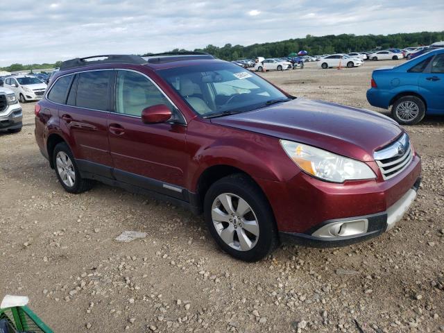 4S4BRCKC0B3432043 - 2011 SUBARU OUTBACK 2.5I LIMITED RED photo 4