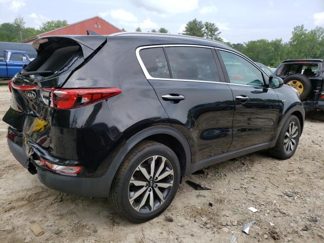 KNDPNCAC4H7037520 - 2017 KIA SPORTAGE EX BLACK photo 3