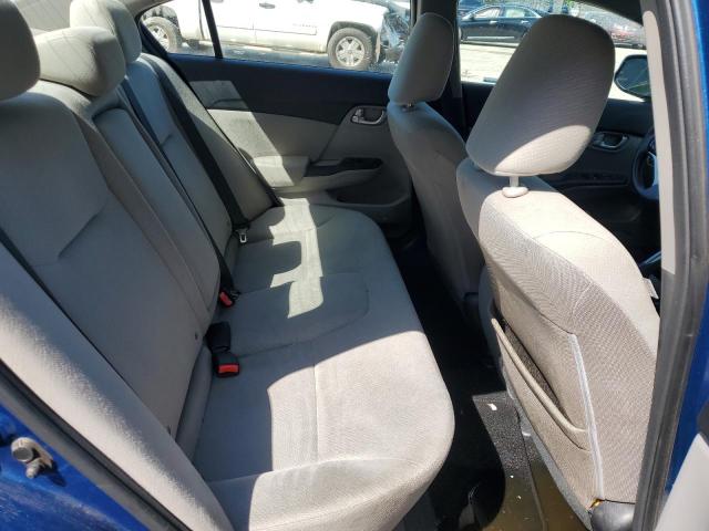 19XFB2F87DE268795 - 2013 HONDA CIVIC EX ლურჯი ფოტო 10