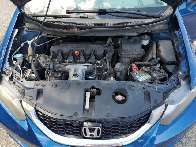 19XFB2F87DE268795 - 2013 HONDA CIVIC EX ლურჯი ფოტო 11