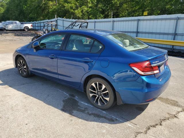 19XFB2F87DE268795 - 2013 HONDA CIVIC EX ლურჯი ფოტო 2